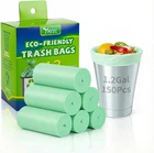 Small Trash Bags 1.2 Gallon: Yheel 150 Count (pack Of 1), Gallon-green New. Price: $20.41.