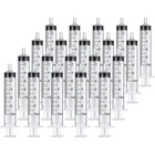 20 Packs Plastic Syringe With Measurement, Suitable For Measuring, 10 Ml New. Price: $13.35.