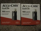 Lot Of Accu-chek Fastclix 102 Lancets Sealed Boxes Exp Date 07/2028 New. Price: $26.99.