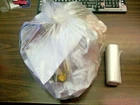 (100 Bags) Trash Liners Kitchen 24" X 33" Natural 12-16 Gallon Roll/office New. Price: $17.95.