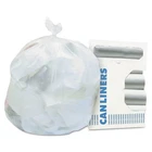 Heritage Z8648UNR01 56 Gal. 22 Mic. Waste Can Liners - Natural (150/CT) New. Price: $47.57.
