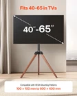 Vevor Tripod Easel Stand, For 40-65 Inch Flat Screen/curved Up To 99 Lbs, New. Price: $66.91.