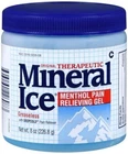 Mineral Ice Original Therapeutic Pain Relieving Gel Greaseless With Deepcold 8OZ New. Price: $18.75.