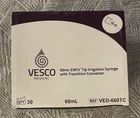 Box Of 30 Vesco Syringe Enfit Tip 60ML VED-660TC With Transition Connector New. Price: $26.99.