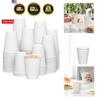12 Oz. 300 Count Disposable White Paper Cups, Hot Coffee Eco-friendl... New. Price: $56.91.