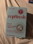 Rephresh Pro-b Probiotic Feminine Supplement, 30 Count EXP08-27 New. Price: $19.00.