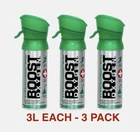 Boost Oxygen Pocket Size Natural 3L Canister Respiratory Support - Pack New. Price: $17.99.