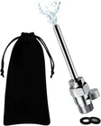 Shower Enema Cleaner, Smooth Metal Douche Nozzle Polished Chrome New. Price: $24.64.