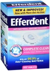 Efferdent Original Tablet 102CT New. Price: $15.99.