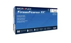 Ansell Microflex Freeform Blue Disposable Nitrile Glove Mil Size- Medium 50 Ct New. Price: $5.00.