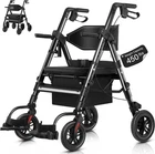 2025 Strollaid In 1 Rollator Walker Transport Chair Heavy Duty 450 Lbs New. Price: $201.59.