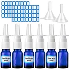 Zhwkmyp Pcs Nasal Spray Bottle, 10ML/0.35OZ 6 Glass Blue Refillable Fi... New. Price: $16.72.