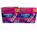 Tampax Radiant Light Unscented Tampons 28CT. 2PK New. Price: $12.00.
