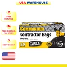55 Gallon Mil (eq) Heavy Duty Contractor Bags With Flap Ties - 36" X 56" Wi... New. Price: $16.10.