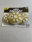 Rayovac Hearing Aid Button Batteries Size 10, 24PK Exp. 01/25 New. Price: $8.00.