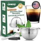 Eco-friendly 2.4OZ Stainless Steel Coffee Pod For Custom Espresso Brewing New. Price: $37.99.