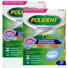 Polident Overnight Whitening Antibacterial Dental Appliance Cleanser Tablets, 90 New. Price: $15.50.