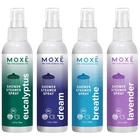 Clear Sinuses And Relax - Moxe Aromatherapy Shower Mist 4 Pack New. Price: $59.99.