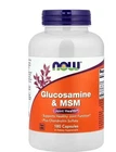 Now Foods Glucosamine Msm 180 Veg Capsules Gmp Quality Assured Joint Health New. Price: $13.59.