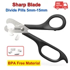Scissors-shaped Pill Cutter, Sharp Blade Splitter For Easily Dividing Vit New. Price: $9.03.