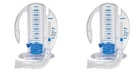 Airlife Volumetric Incentive Spirometer W/one-way Valve 4000 Ml, Pack Of 2 New. Price: $24.99.
