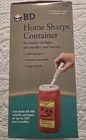 Bd Home Sharps Needle Container Collector 1.4 Quart Brand New Box. Price: $10.00.