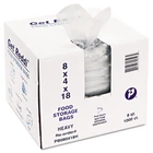 Inteplast Group Food Bags, 2-GALLON, X 4" 18", Clear, 1,000/CARTON New. Price: $54.56.