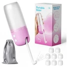 Portable Bidet, 3 Pressure Modes Electric Toilet Sprayer, Rechargeable Mini Hand Open. Price: $23.00.