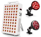 3PC Red Light Therapy Bundle: 60LED Panel + 2EA 18 E26 Bulb 660/850NM Used. Price: $119.97.