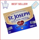 St. Joseph Aspirin Pain Reliever, Enteric Safety Coated, Low Dose, Doctor Recomm New. Price: $14.18.