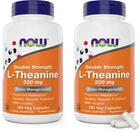 Now Foods L-theanine, Double Strength 200 Mg Per Cap 180 Count (pack Of 2) New. Price: $88.09.