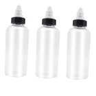 Xysmzm 3 Pcs Dispensing Bottles, 8OZ Plastic Boston Squeeze With Twist New. Price: $15.37.