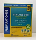 Preparation-h Maximum Strength Medicated Hemorrhoidal Wipes With Aloe, 3 60 New. Price: $26.99.