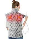 Caromio Massaging Heating Pad For Back Pain Relief, Neck And Shoulders Electr... New. Price: $29.99.