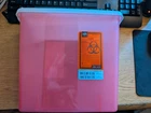 (6) Medline MDS705153 With Lid's Biohazard Sharps Bin Open. Price: $43.99.
