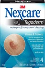 Sm Nexcare Tegaderm H1626 4X4 3/4" Dressing (3 Pack) New. Price: $75.43.