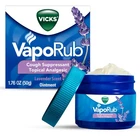 Vicks Vaporub, Lavender Scent, Cough Suppressant, 1.76 Ounce (pack Of 1) New. Price: $11.11.