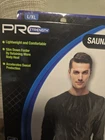 Pro Strength Unisex Sauna Suit Lightweight, Comfortable Black Color Size L/xl New. Price: $8.95.
