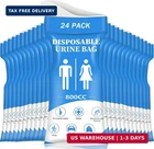 Dibbatu Disposable Urine Bags For Women/men, 12/24PACK Travel, Camping, Car New. Price: $34.46.