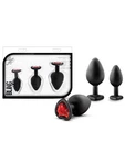 Blush-luxe-bling-plugs-training-kit-black-w-red-gems New. Price: $60.35.