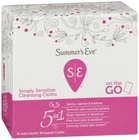 Summers Eve Cleansing Cloth Sensitive Skin 16CT New. Price: $7.17.