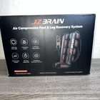 Jzbrain Air Compression Foot & Leg Recovery System With Heat FE-7230-5H Black Open. Price: $90.00.