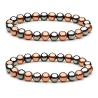 Drkao Woman Copper Bracelets Hematite Magnet For Medium, Red New. Price: $17.41.