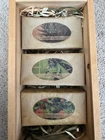 Set Of 3 Aspira Spa Bar Soaps In Wooden Gift Box New. Price: $8.99.