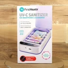 Firsthealth Uv-c Sanitizer For Smartphones To 6.9" & Accessories, Built-in Usb New. Price: $9.00.