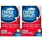 2 Pack New-skin First Aid Antiseptic Liquid Bandage 1 Fl Oz (30 Ml) Each. Price: $15.22.