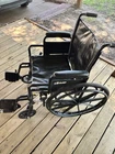 Drive Medical Silver SSP220DDA-ELR Transport Wheelchair 20IN Pre-owned. Price: $250.00.