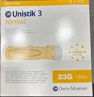 *200-PIECES* Owen Mumford Unistik Normal 23G X 1.8MM Lancet Yellow AT1004 New. Price: $39.95.