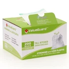 Valueguard Large Trash Bag 13 Gallon Tall Drawstring 100% Post-consumer Recyc... New. Price: $34.47.