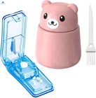 2 Pack Pill Crusher And Cutter, Grinder For Vitamins Tablets With Pink New. Price: $13.29.